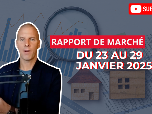 Analyse du Marché Immobilier Montréalais : Semaine du 23 au 29 janvier 2025