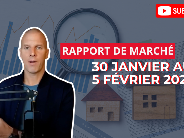 Analyse du marché immobilier de Montréal : 30 janvier au 5 février 2025